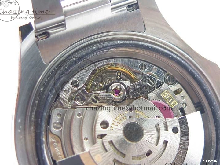 Dial Yacht-Master Silver Best SS SA3135 Edition Maker Bp on SS 116622 Bracelet 0501